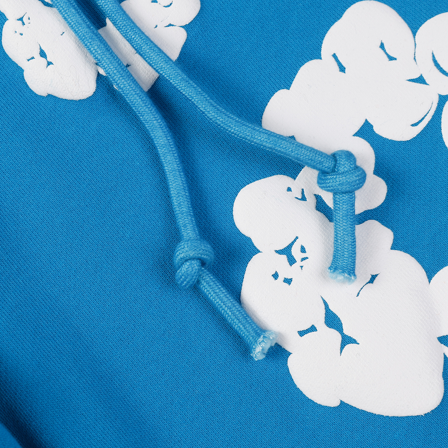 Denim Tears The Cotton Wreath Shorts Royal Blue