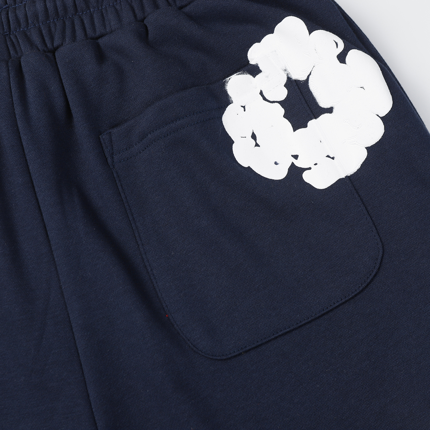 Denim Tears The Cotton Wreath Shorts Navy
