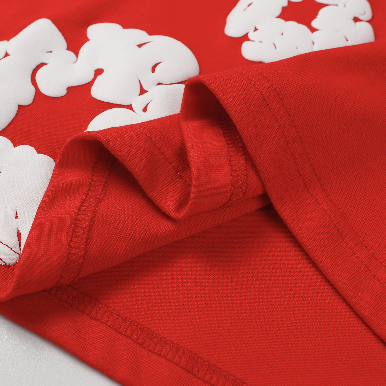 Denim Tears The Cotton Wreath Shorts Red