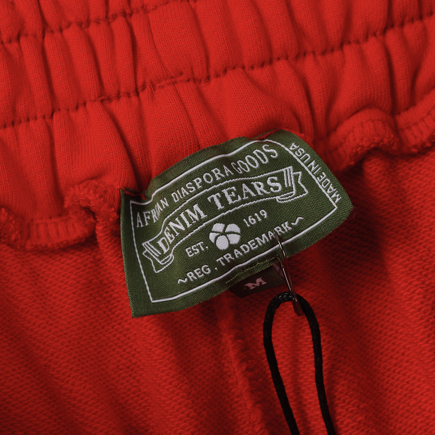 Denim Tears The Cotton Wreath Shorts Red