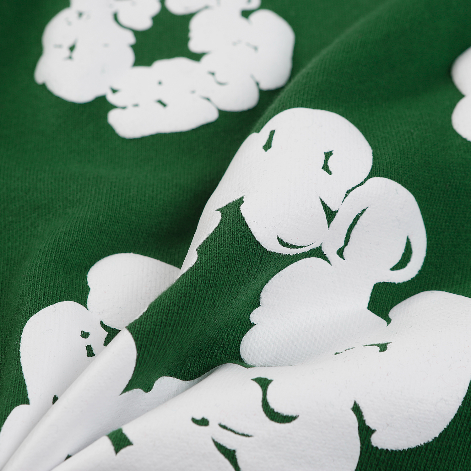 Denim Tears The Cotton Wreath Shorts Green