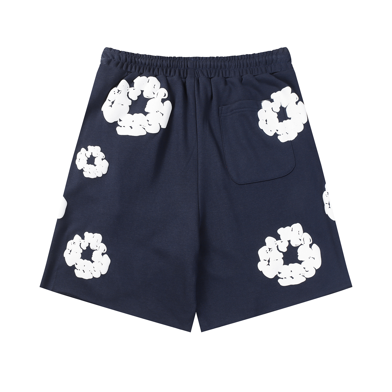 Denim Tears The Cotton Wreath Shorts Navy