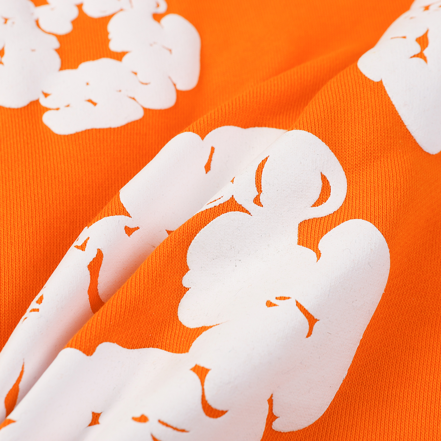 Denim Tears The Cotton Wreath Shorts Orange