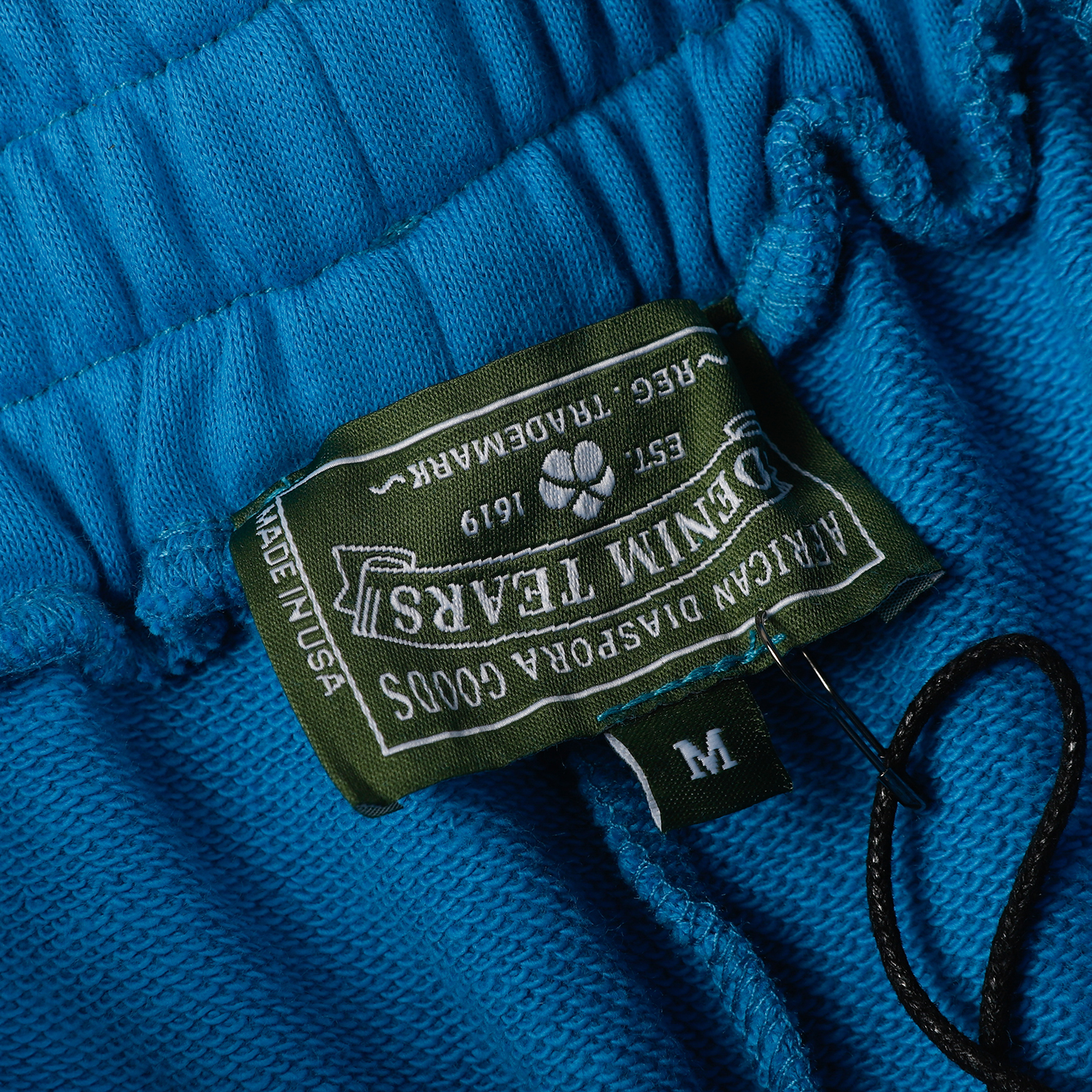 Denim Tears The Cotton Wreath Shorts Royal Blue