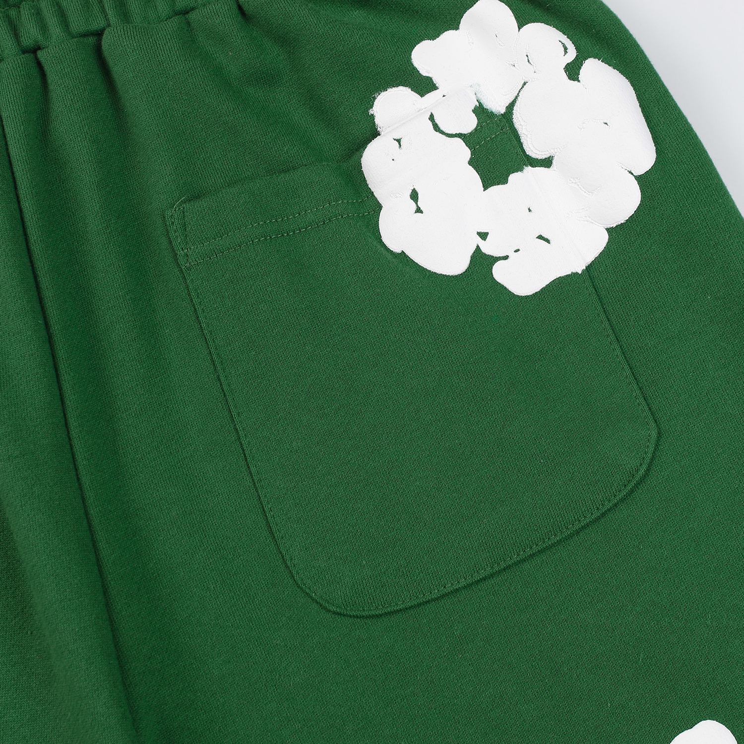 Denim Tears The Cotton Wreath Shorts Green