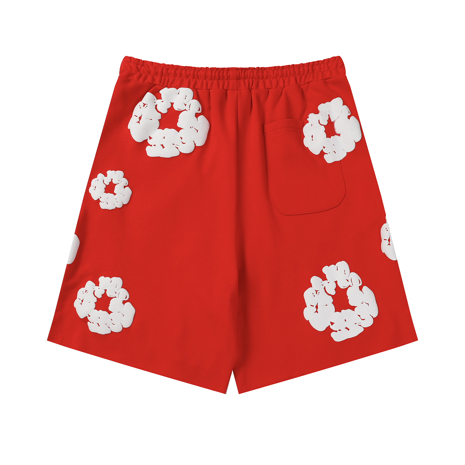 Denim Tears The Cotton Wreath Shorts Red
