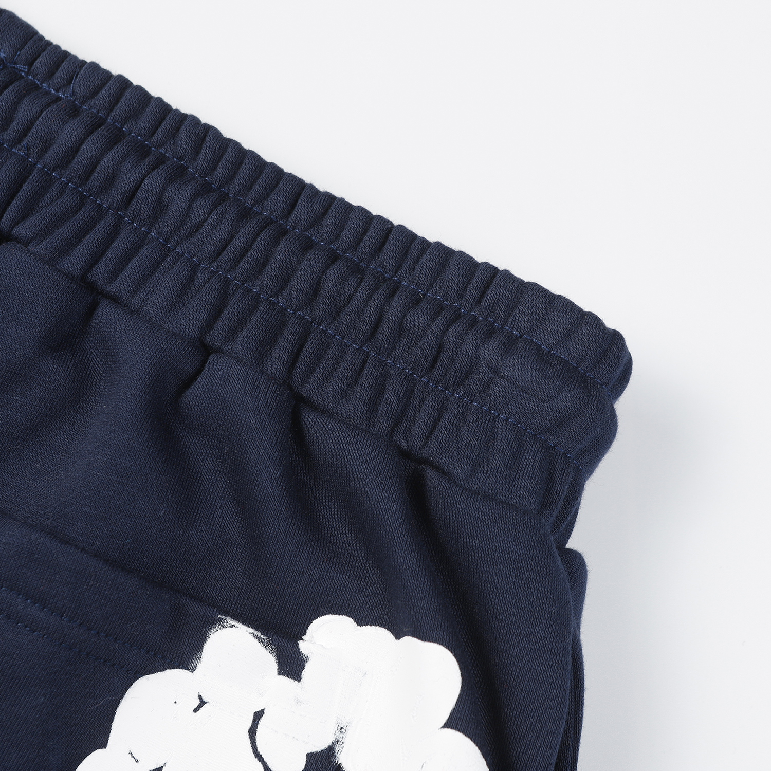 Denim Tears The Cotton Wreath Shorts Navy