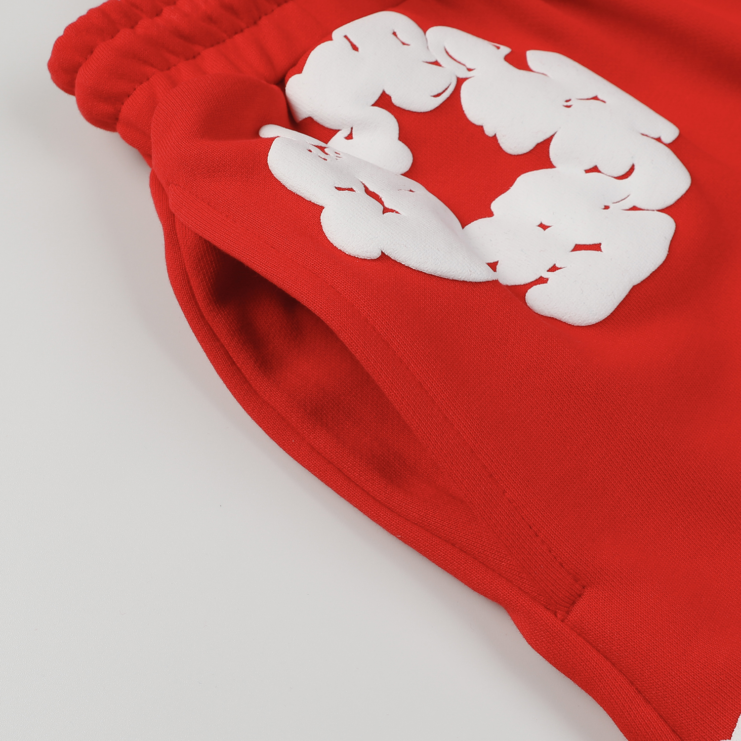 Denim Tears The Cotton Wreath Shorts Red