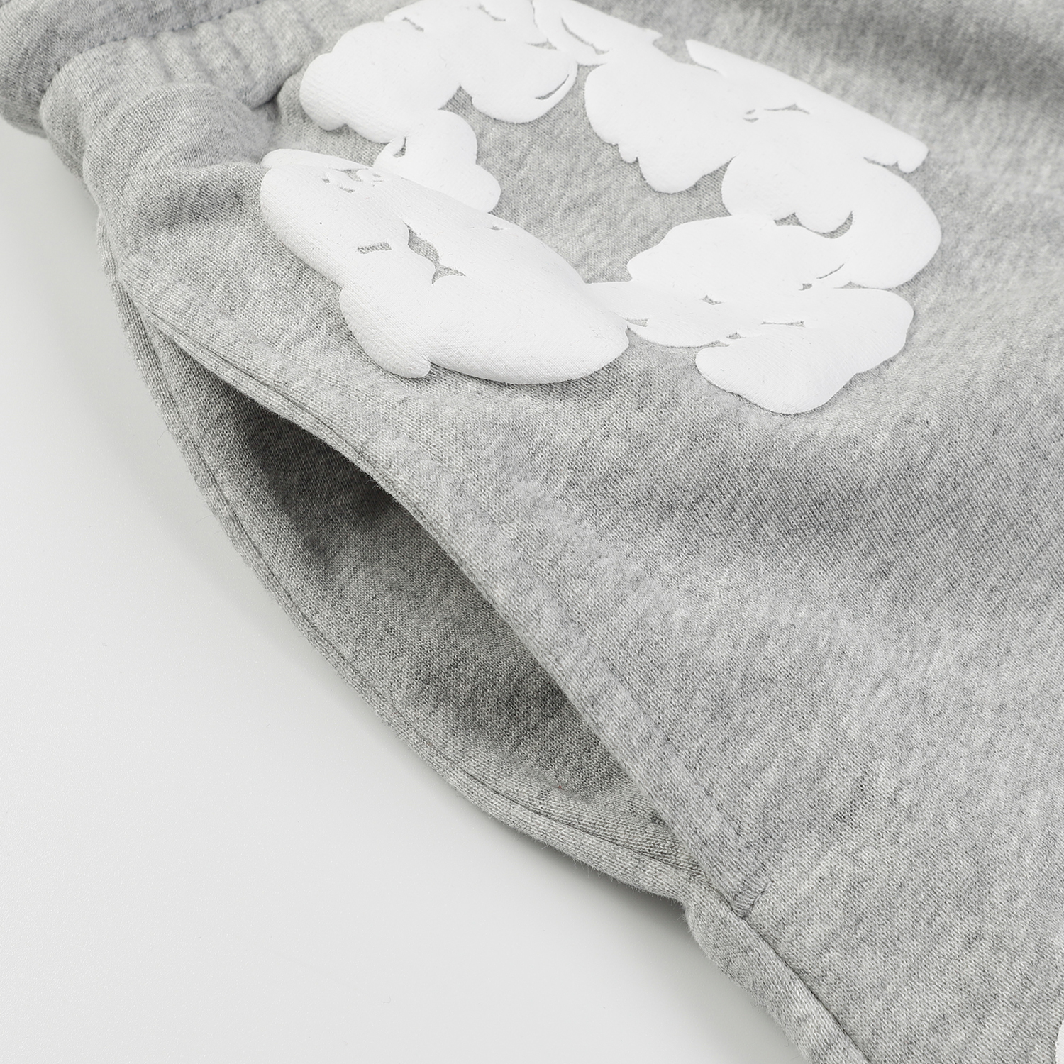 Denim Tears The Cotton Wreath Shorts Grey