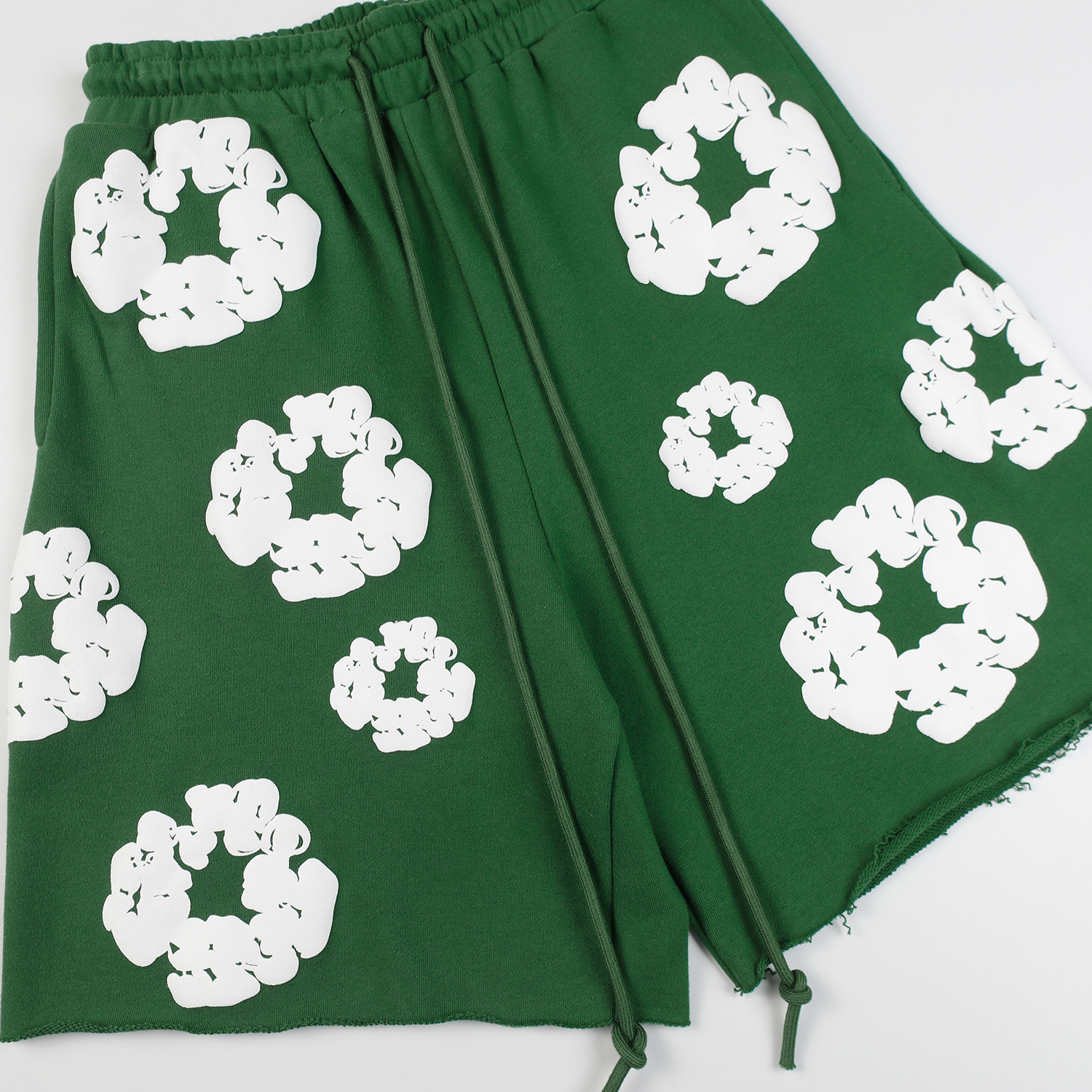 Denim Tears The Cotton Wreath Shorts Green