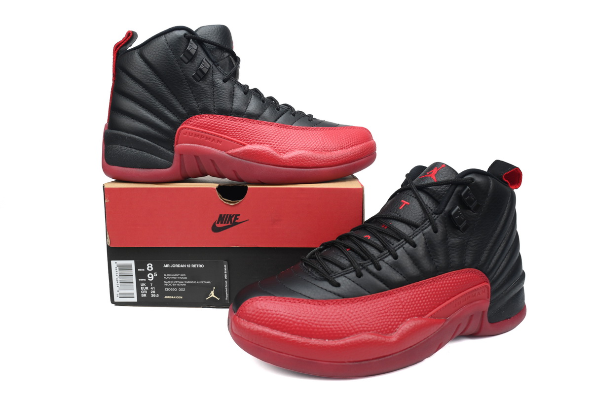 Air Jordan 12 Retro FluGame 130890-002