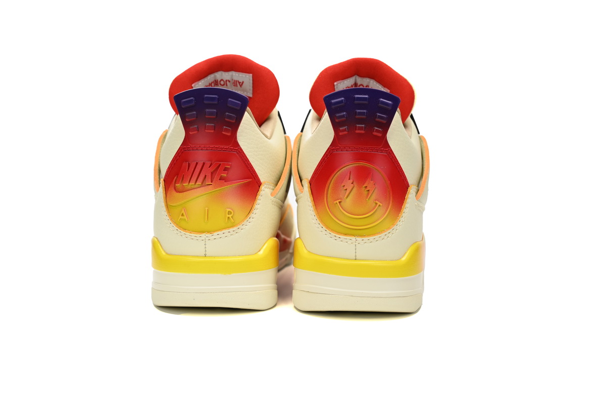 J Balvin x Air Jordan 4 White Blue Red FN0344-901