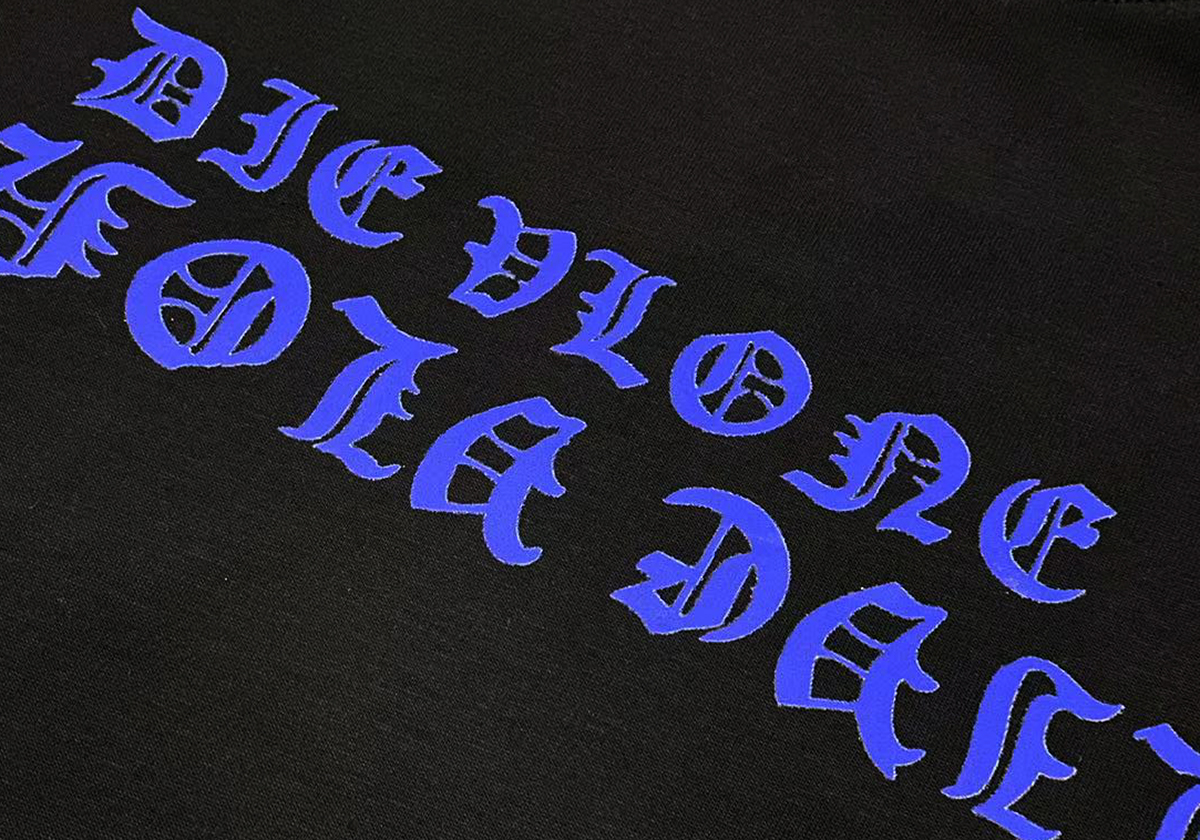 VLONE Paisley Cashew Flower T-shirt Black