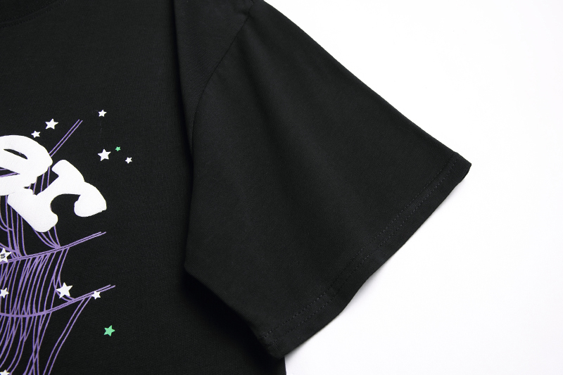 Sp5der T-shirt black and white