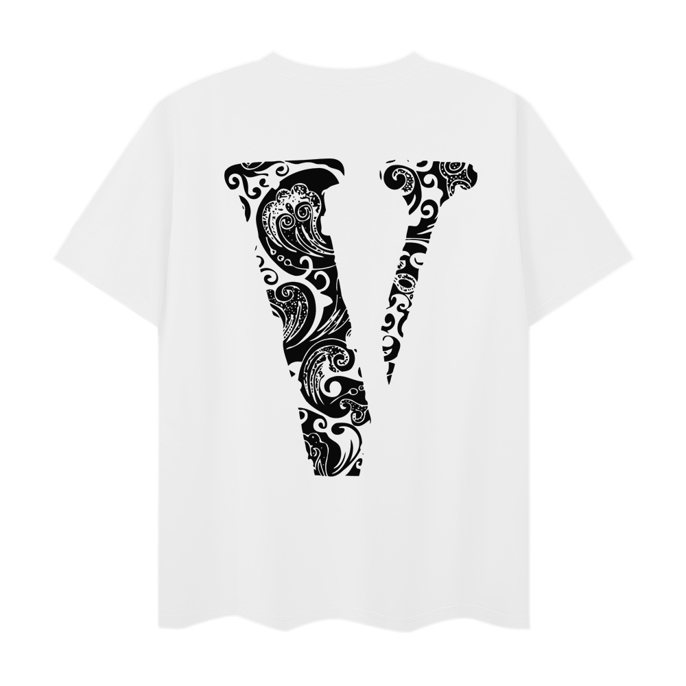 VLONE Paisley Cashew Flower T-shirt White