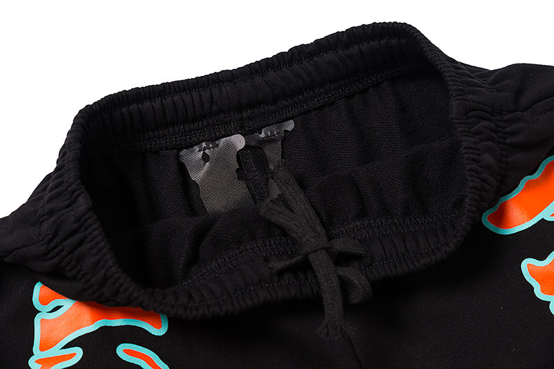 Vlone Vacancy Shorts Black Orange