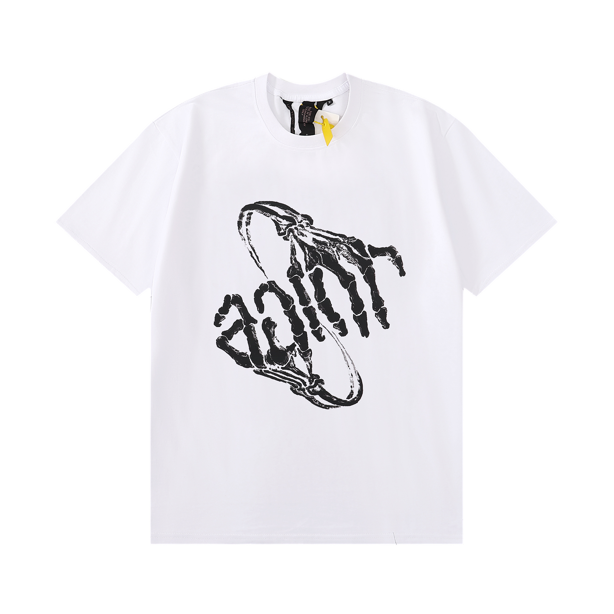 Juice WRLD Vlone Bones T-shirt White