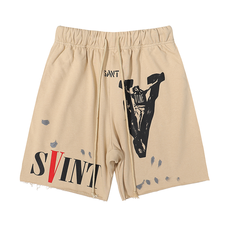 VLONE x Saint Michael SVINT Shorts Khaki