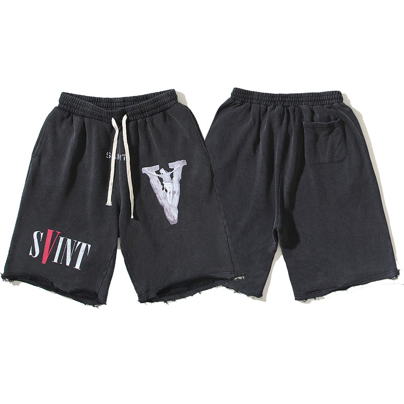 VLONE X SAINT MICHEAL COTTON SHORTS