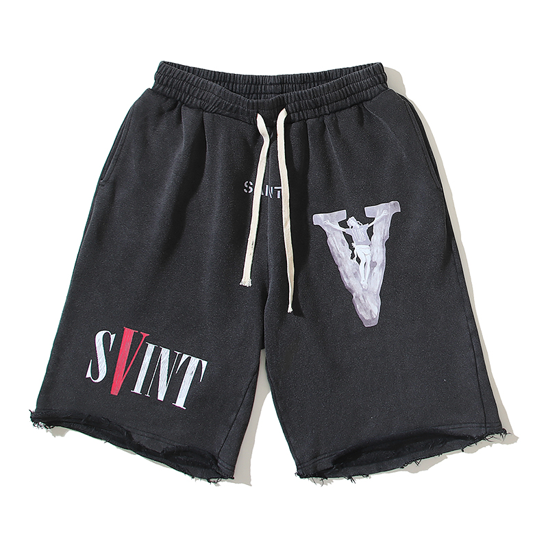 VLONE X SAINT MICHEAL COTTON SHORTS