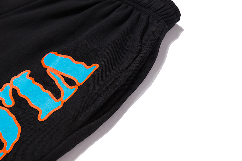Vlone Vacancy Shorts Black Blue