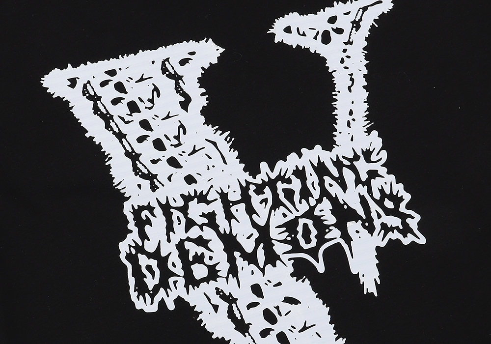 Juice WRLD Vlone Bones T-shirt Black