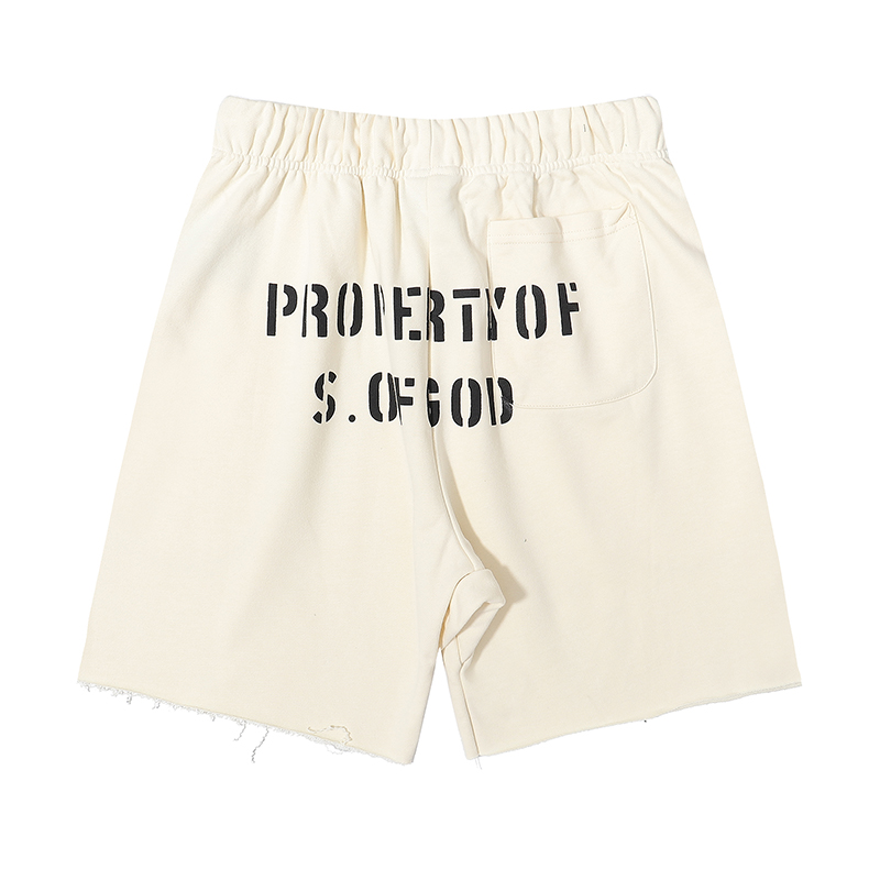 VLONE x Saint Michael SVINT Shorts Cream
