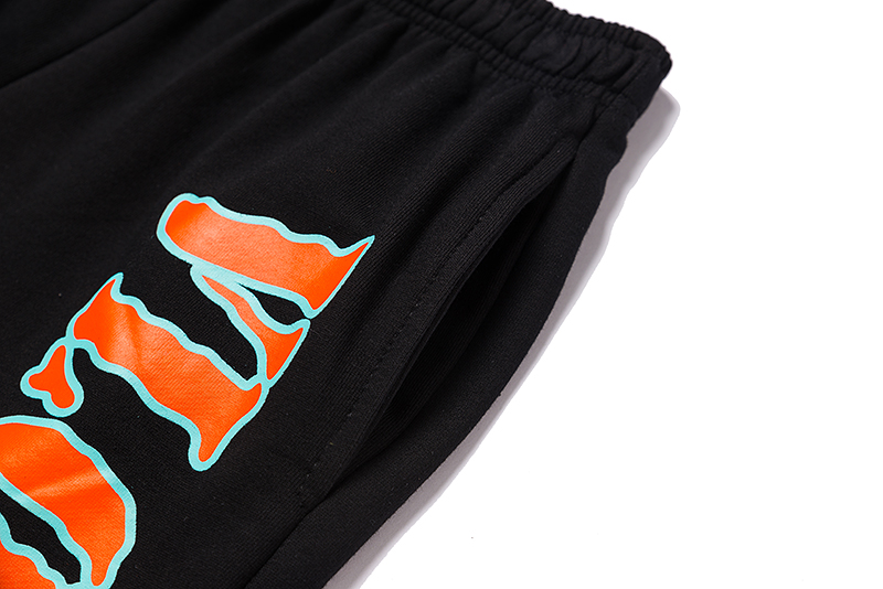 Vlone Vacancy Shorts Black Orange