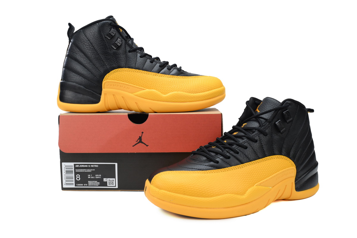 Air Jordan 12 Retro University Gold 130690-070