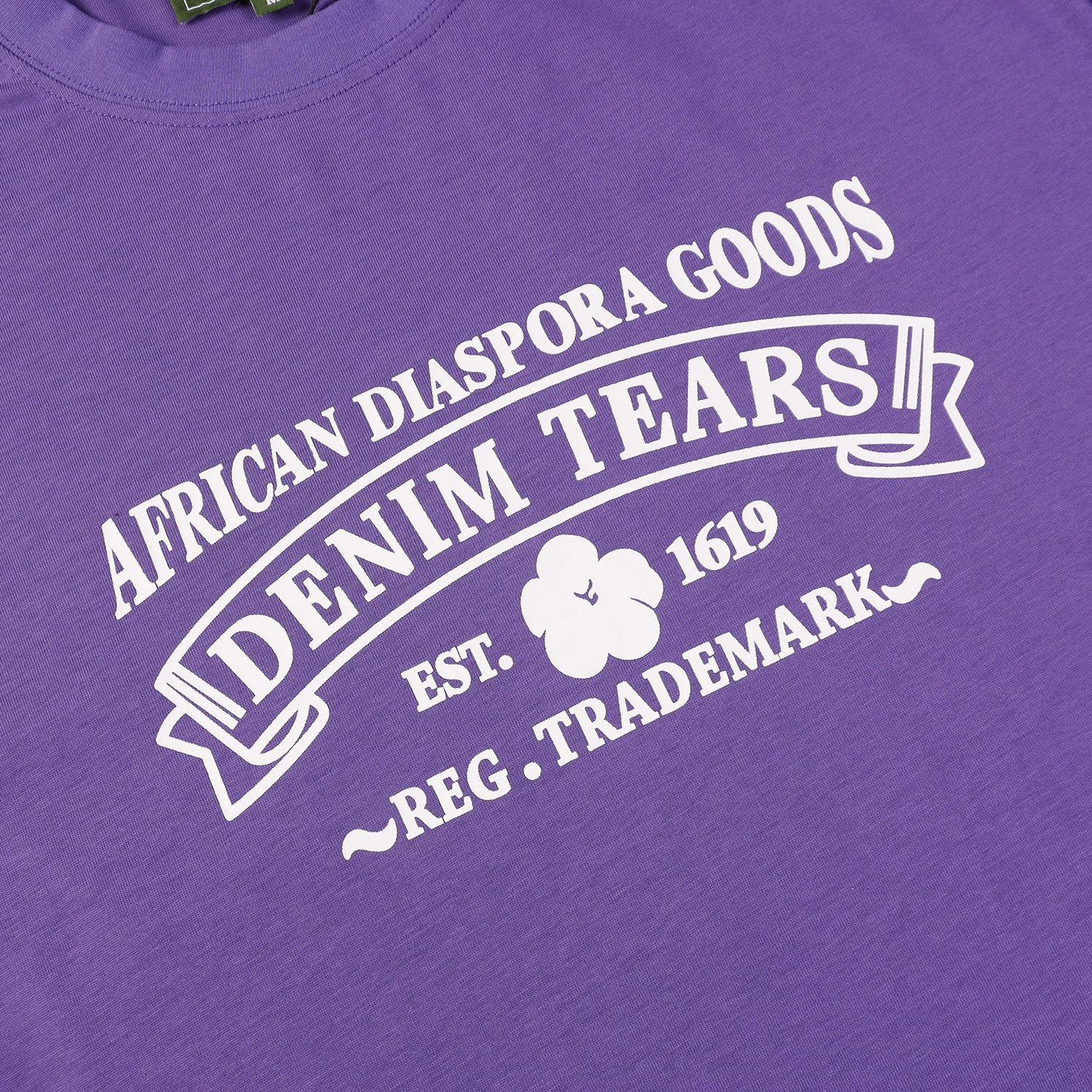 Denim Tears Cotton T-shirt Purple