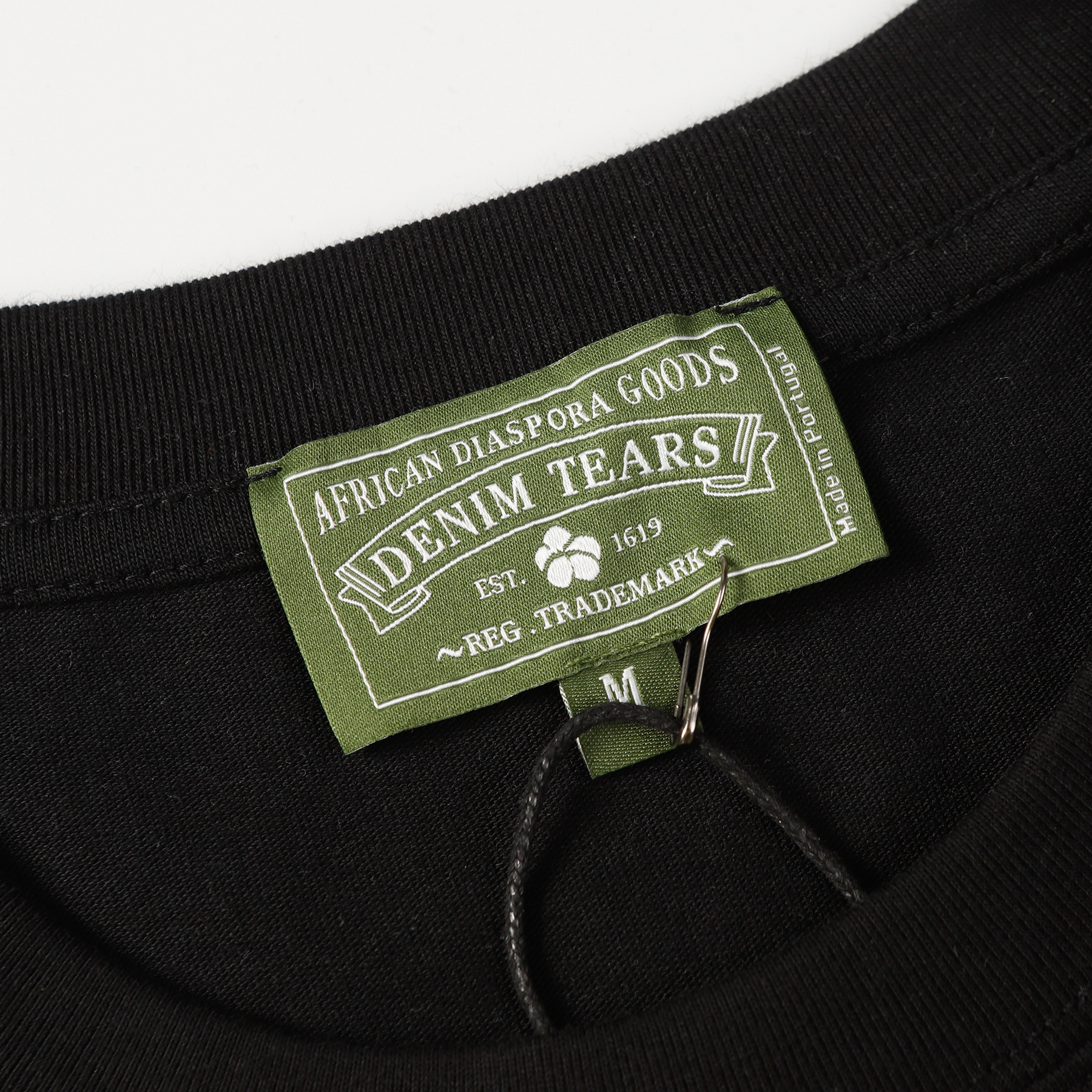 Denim Tears The Cotton Wreath V2 T-shirt Black