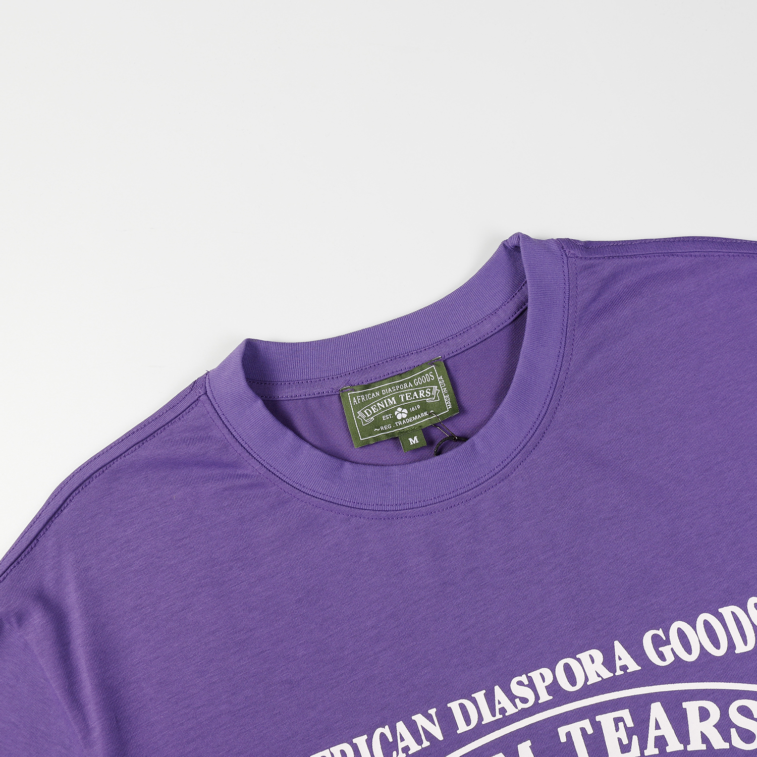 Denim Tears Cotton T-shirt Purple