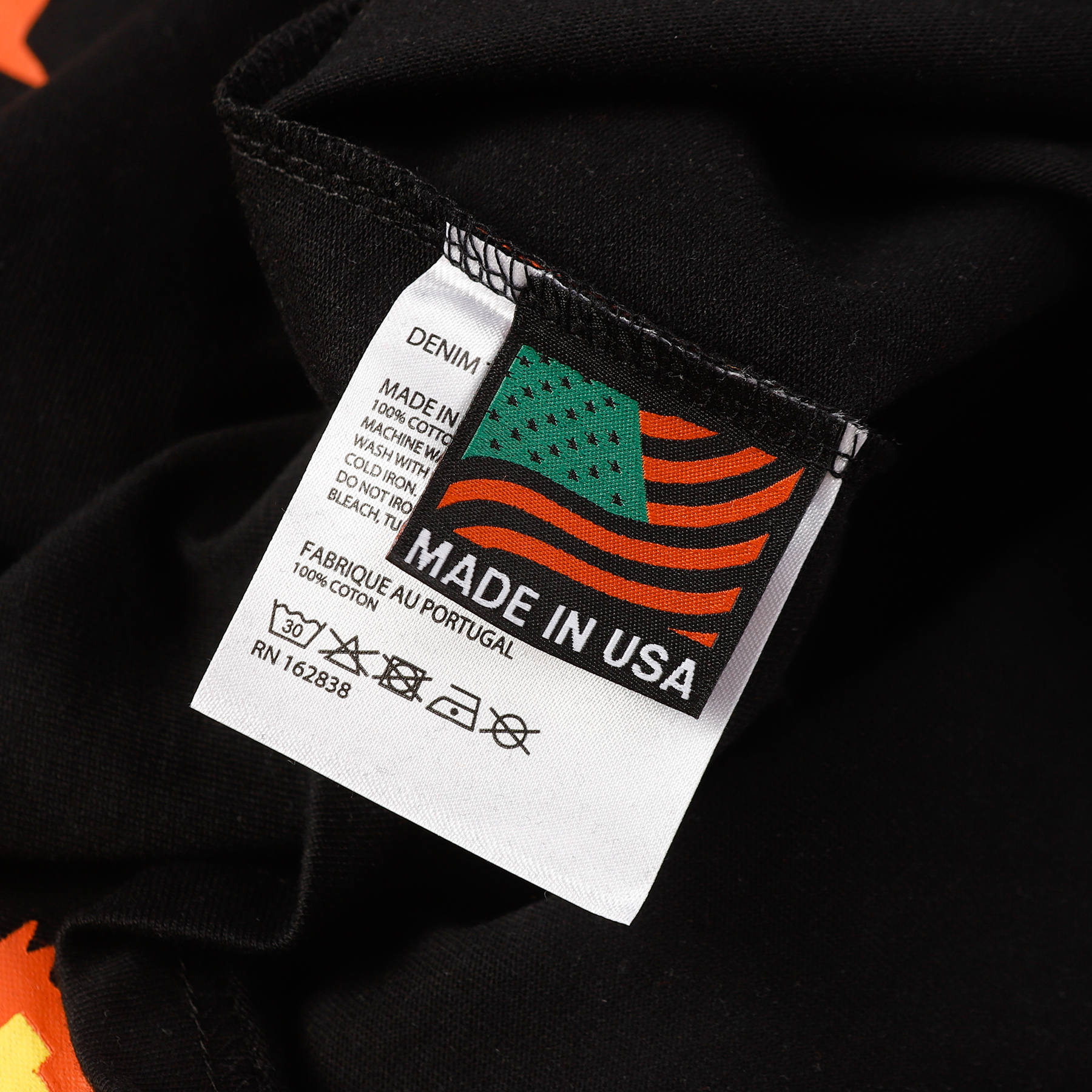 Denim Tears The Cotton Wreath V2 T-shirt Black