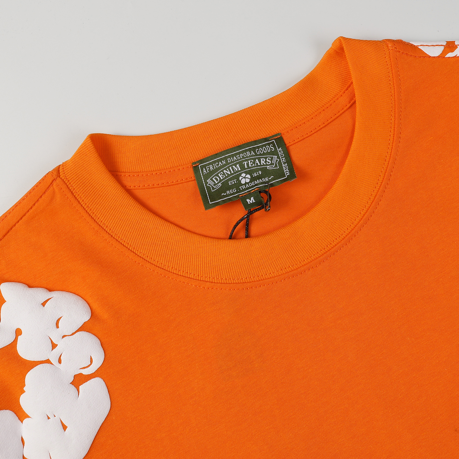 Denim Tears The Cotton Wreath T-shirt Orange