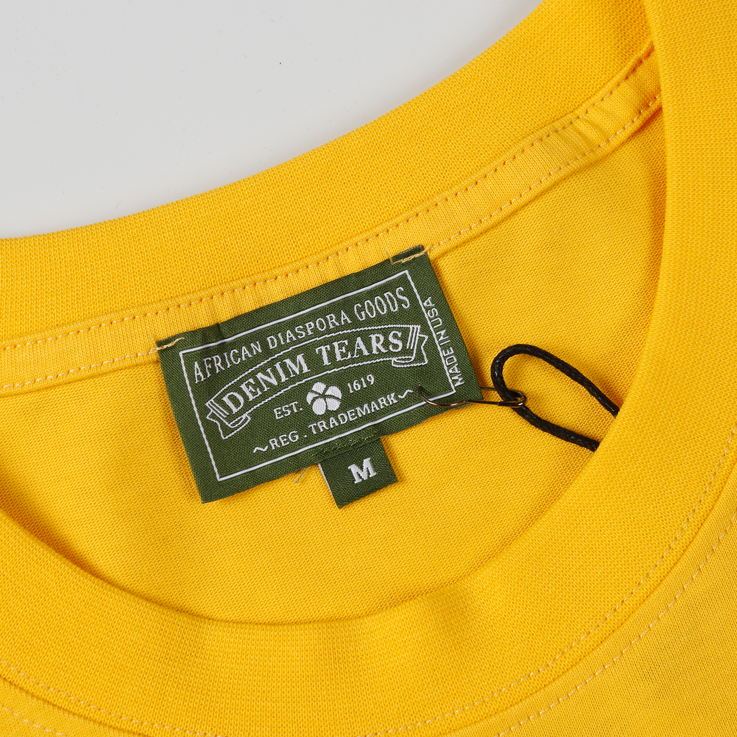 Denim Tears Cotton T-shirt Yellow