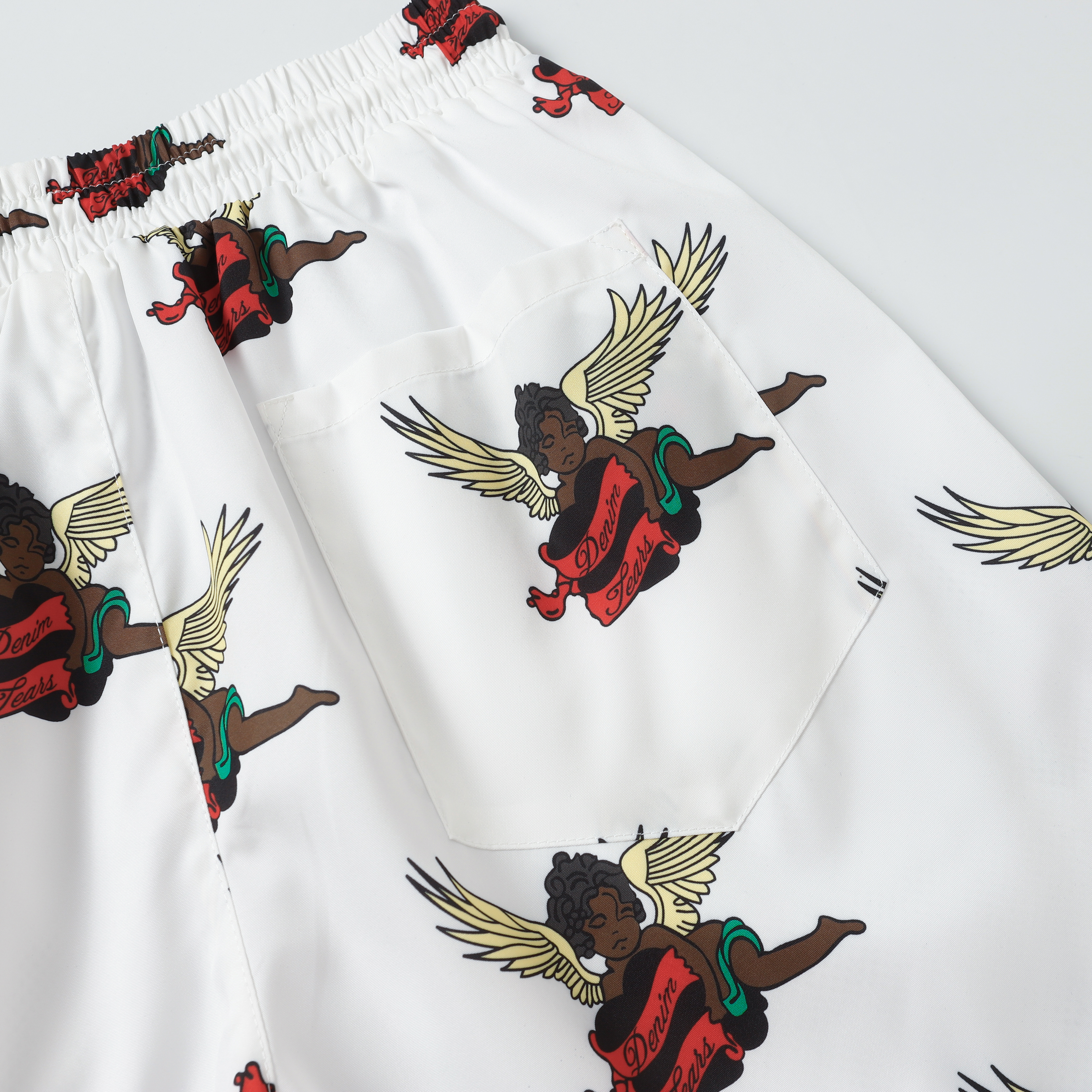 Denim Tears Cartoon Print Shorts