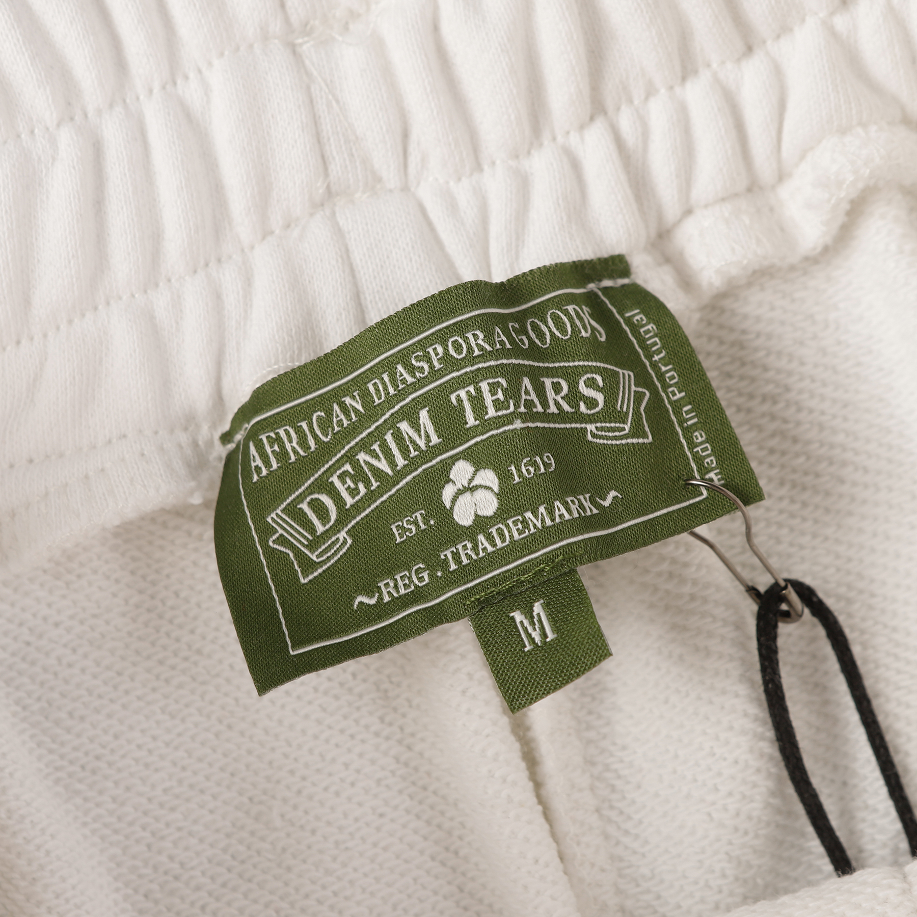 Denim Tears Cotton Floral Print Shorts White