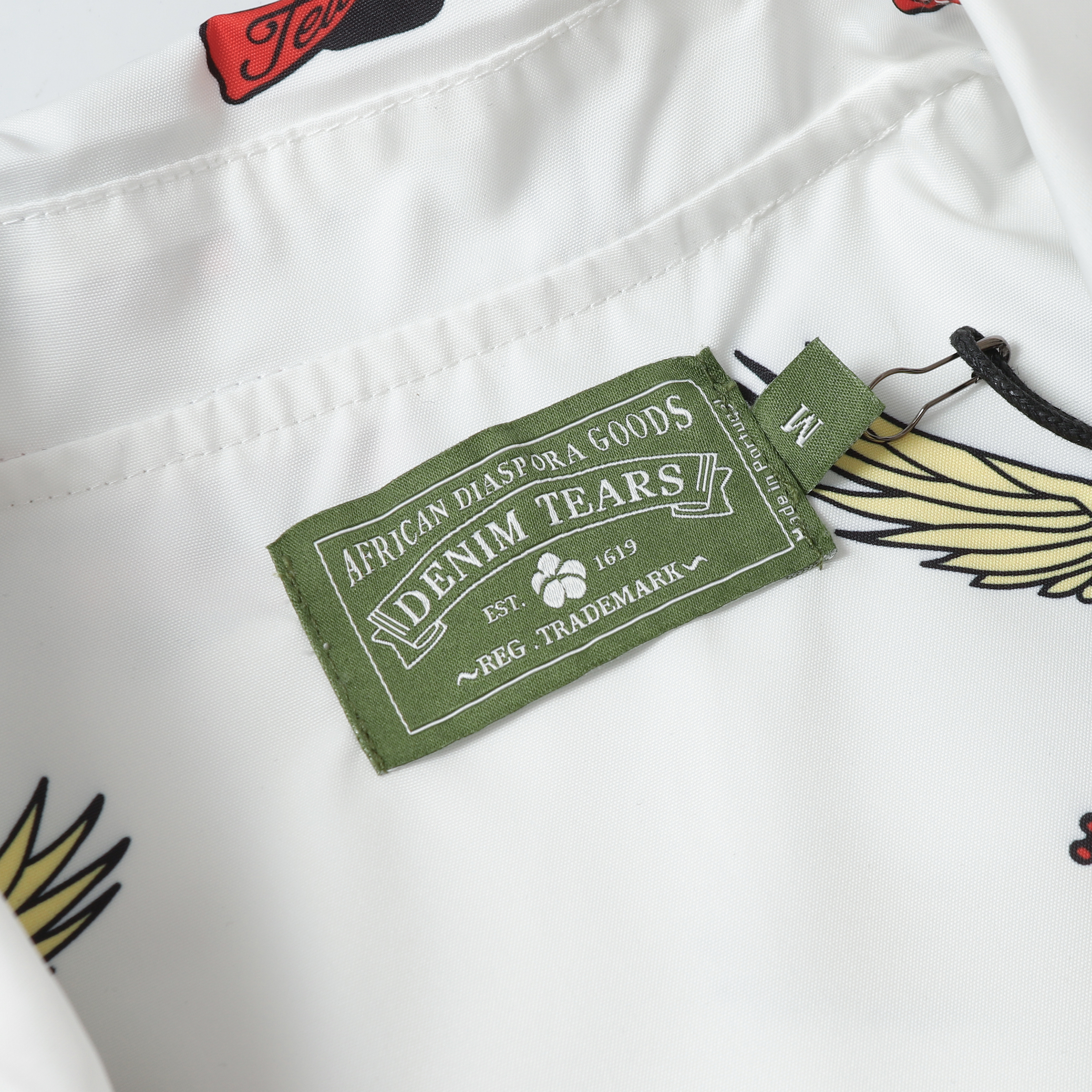 Denim Tears Cartoon Print Short-sleeved Shirt