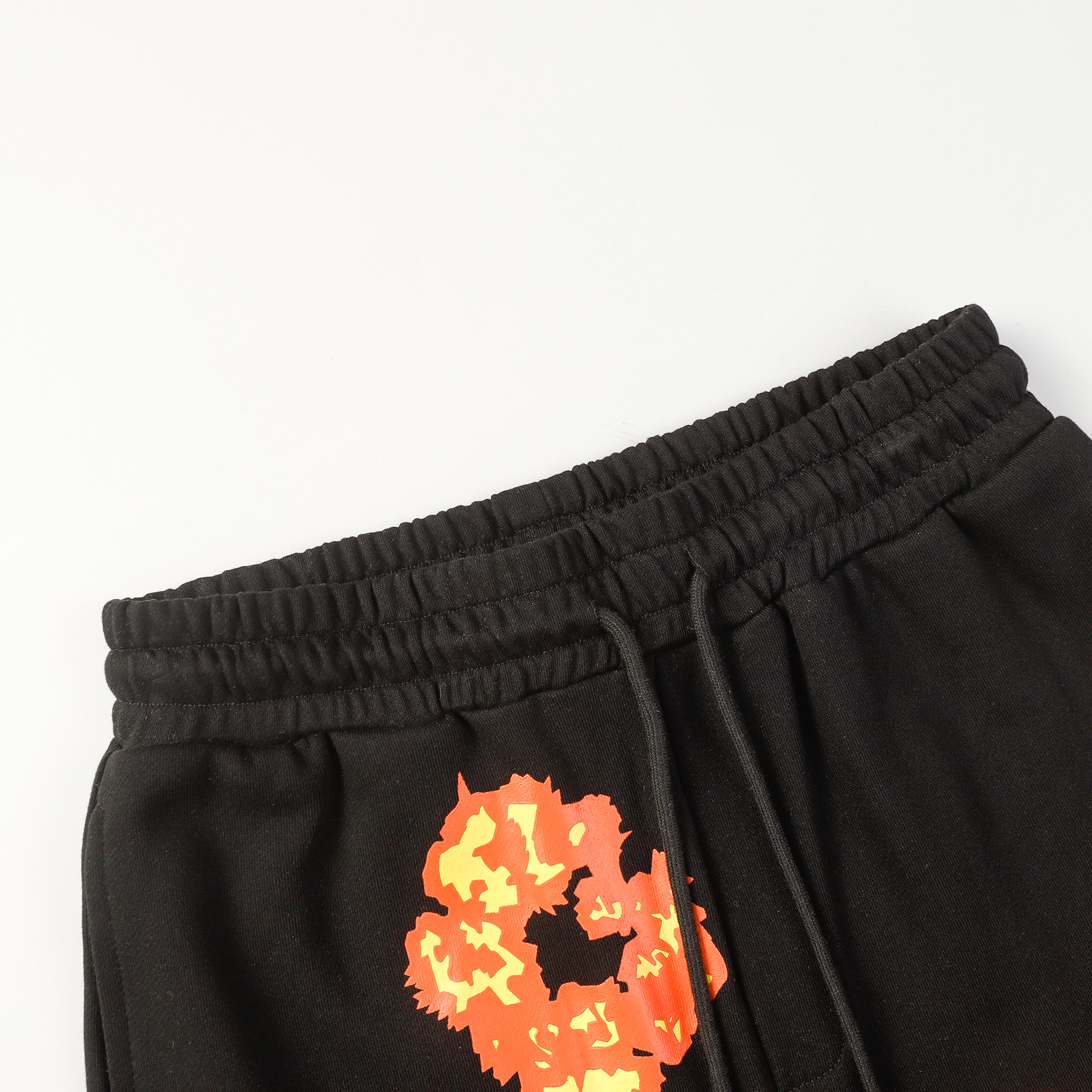 Denim Tears Cotton Floral Print Shorts Black