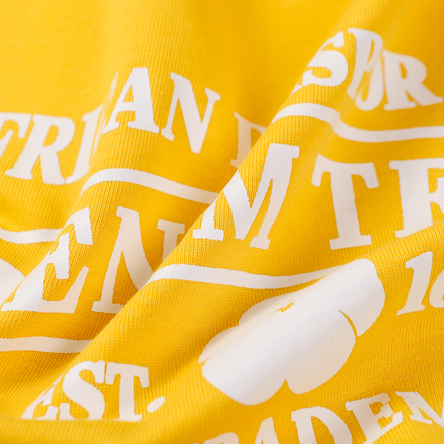 Denim Tears Cotton T-shirt Yellow
