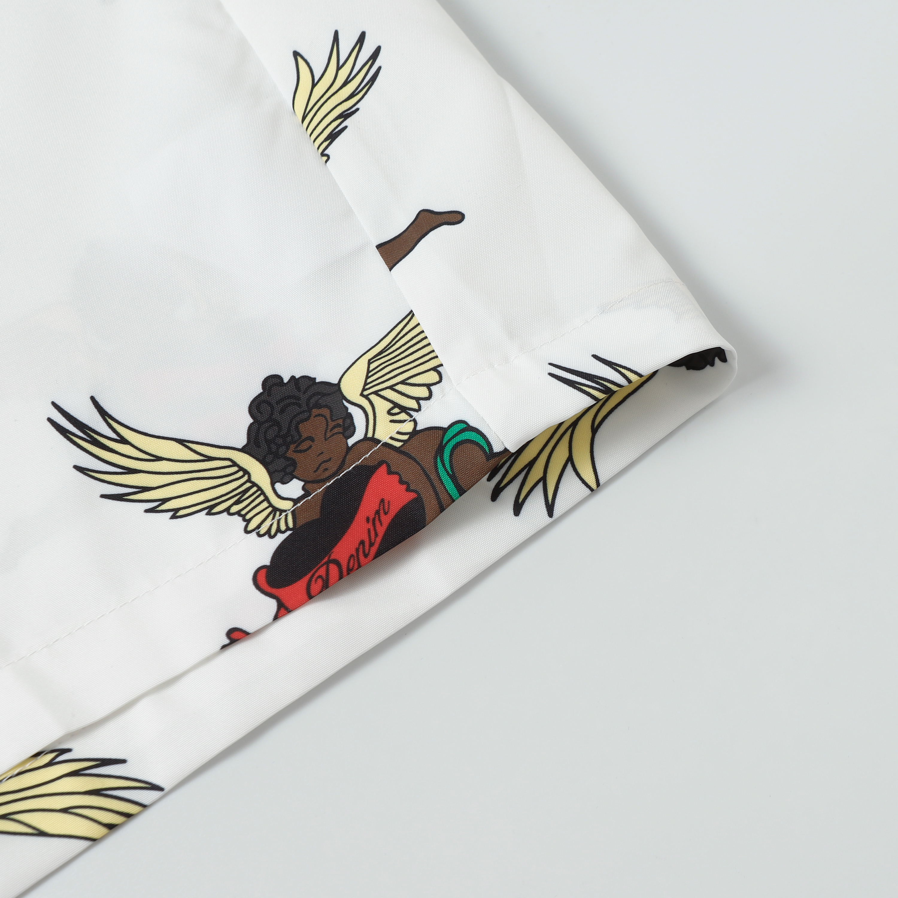 Denim Tears Cartoon Print Short-sleeved Shirt