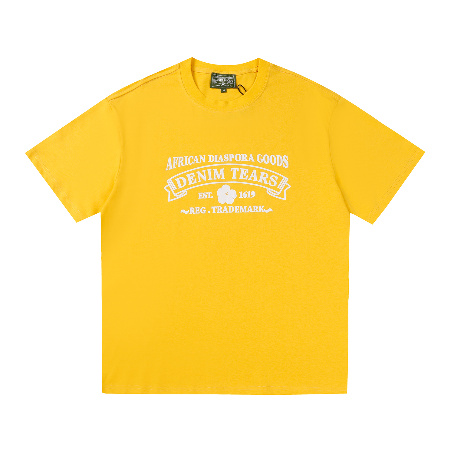 Denim Tears Cotton T-shirt Yellow