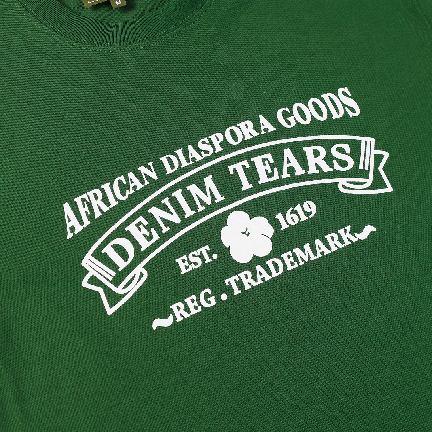 Denim Tears Cotton T-shirt Green