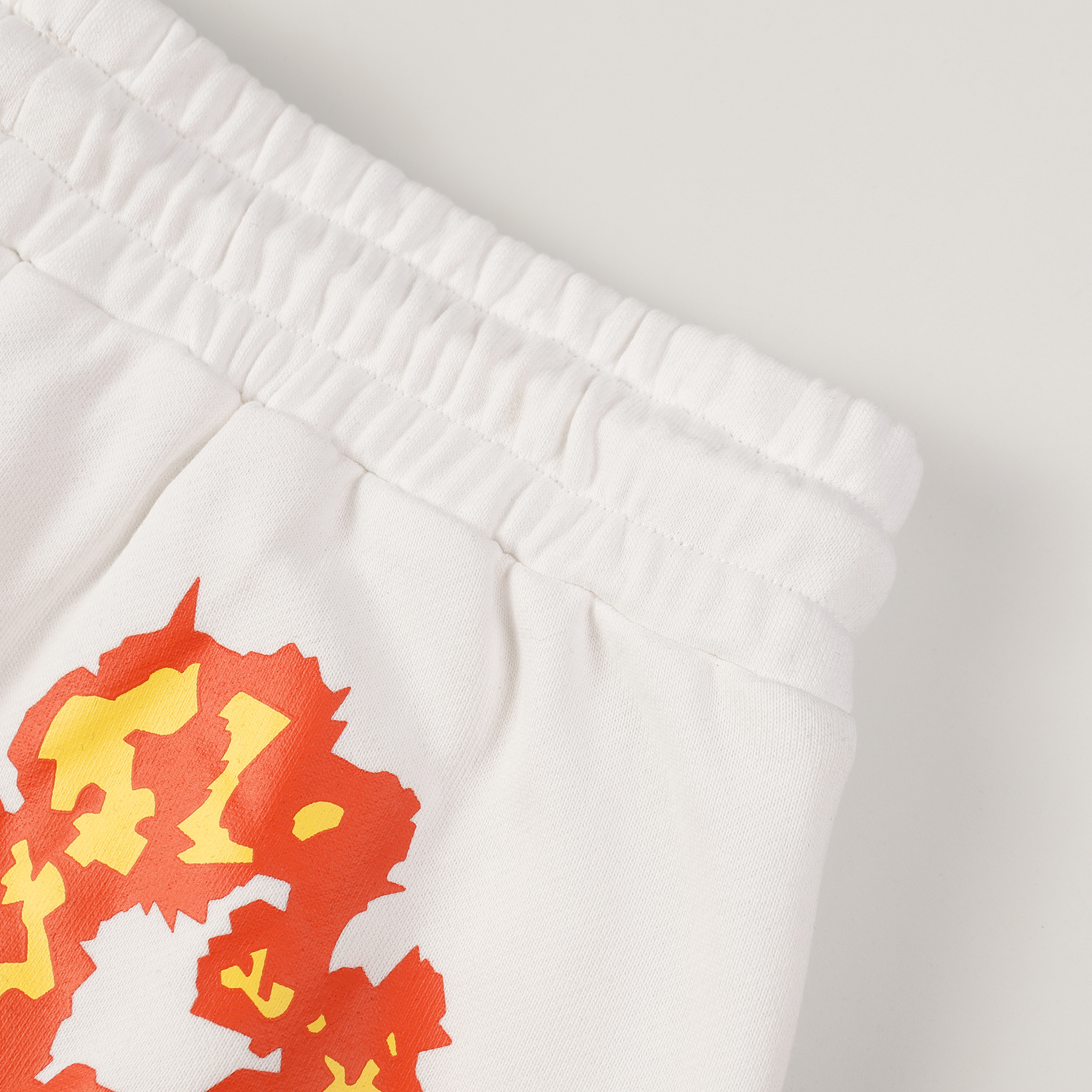 Denim Tears Cotton Floral Print Shorts White