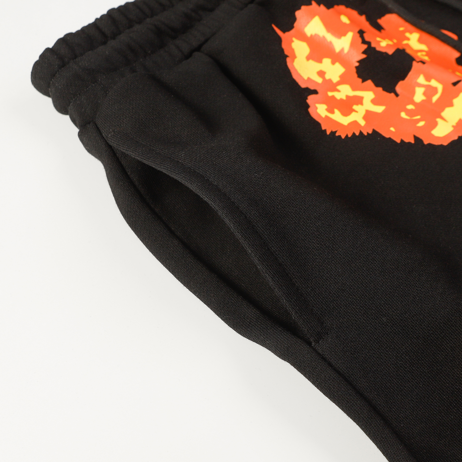 Denim Tears Cotton Floral Print Shorts Black