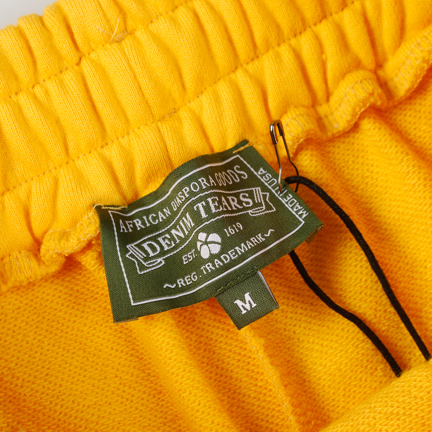 Denim Tears Cotton Shorts Yellow