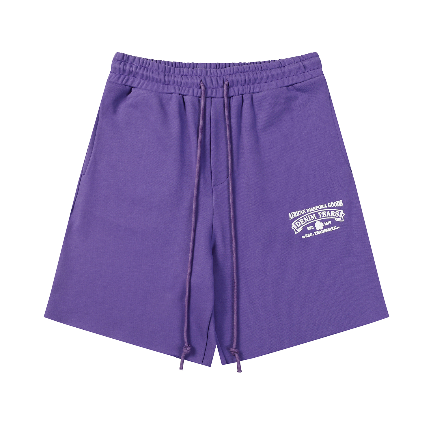 Denim Tears Cotton Shorts Purple