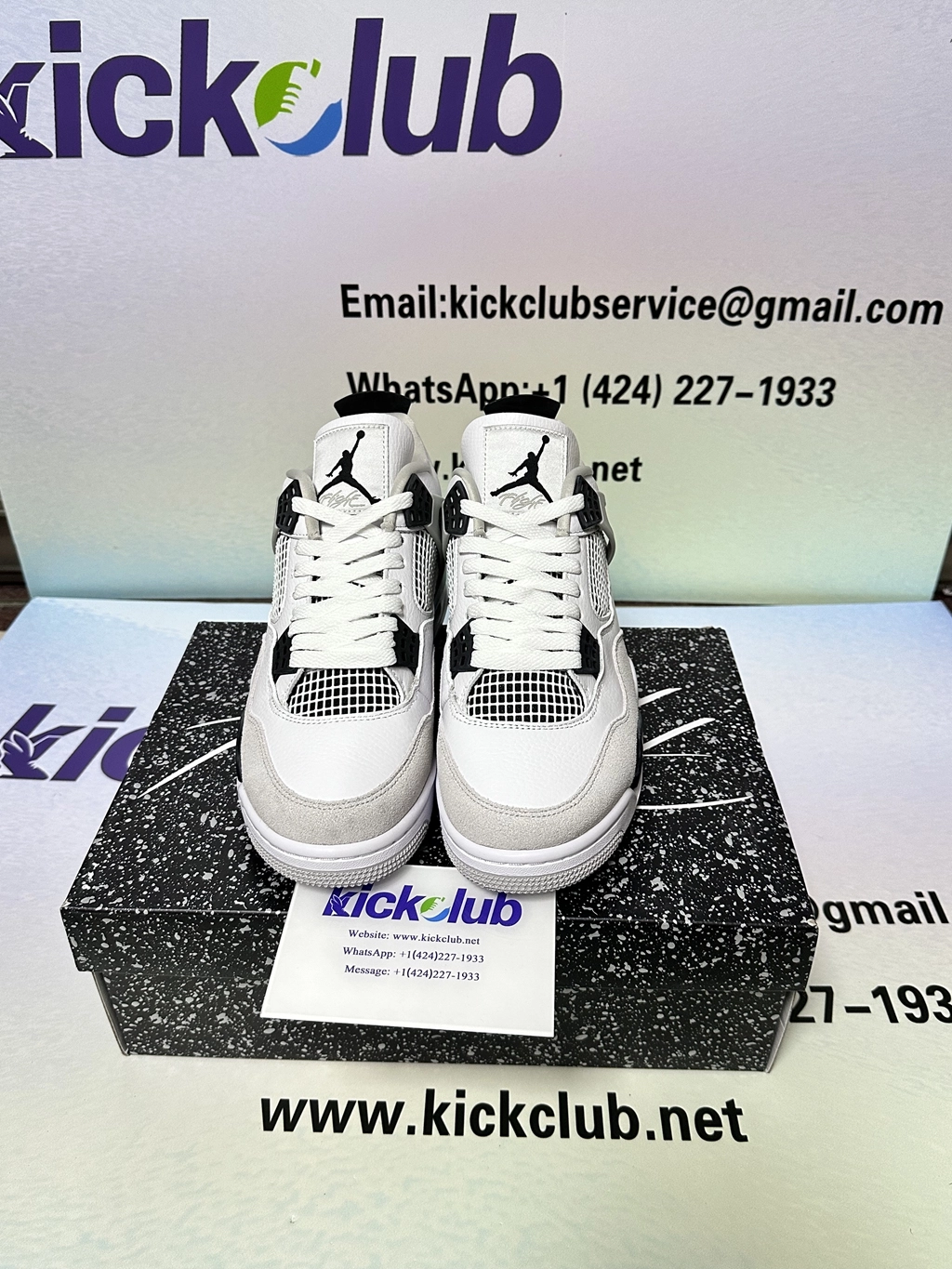 QC Pics: Air Jordan 4 Retro Military Black