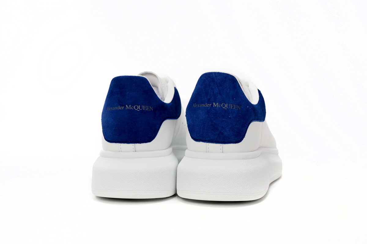 Alexander McQueen Oversized White Paris Blue