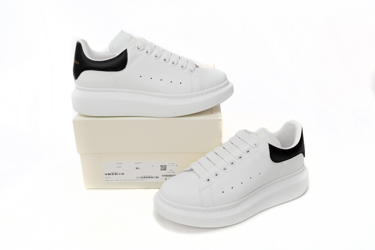 Alexander McQueen Oversized Sneaker White Black